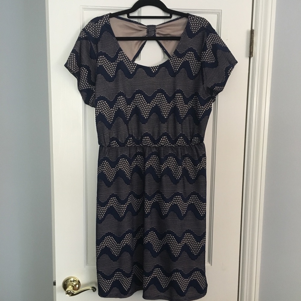 Never Worn Love Squared Navy Plus Size Dress 2X